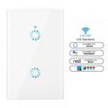 1/2/3 Gang WiFi Smart Touch Light Switch 2.4GHz Wi-Fi Light Switch Works with Alexa and Google Home No Hub Required