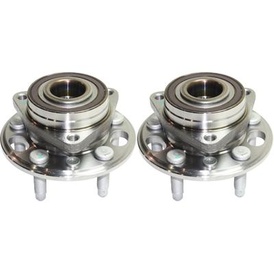 2013 Cadillac XTS Front or Rear, Driver and Passenger Side Wheel Hubs, With Bearing