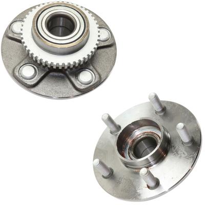 1999 Infiniti I30 Rear, Driver and Passenger Side Wheel Hubs, With Bearing, Front Wheel Drive