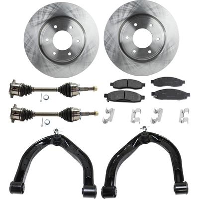 2007 Nissan Titan 7-Piece Kit Front, Driver and Pa...