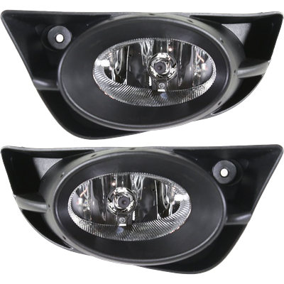 2011 Honda Fit Front, Driver and Passenger Side Fog Lights, with Bulbs, Halogen