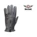 Dealer Leather GL2054-11-S Leather Driving Gloves with Zipper - Small