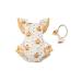 Huakaishijie Newborn Baby Girl Halloween Outfit Onesie Flying Sleeve Cute Pumpkin Romper + Headband Sets