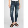 Bequeme Jeans LE TEMPS DES CERISES "PULPC", Damen, Gr. 28, US-Größen, blau, 92% Baumwolle, 8% Elasthan, Jeans, mit 7/8-Länge