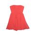 BCBGMAXAZRIA Cocktail Dress - A-Line: Red Print Dresses - Women's Size 2