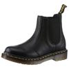 Chelseaboots DR. MARTENS "Virginia 2976", Damen, Gr. 37, schwarz, Leder, Elastischer Einsatz, unifarben, casual, Schuhe, Chunky Boots, Plateau Schuh, Boots mit herausnehmbarer Innensohle
