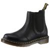 Chelseaboots DR. MARTENS "Virginia 2976", Damen, Gr. 42, schwarz, Leder, Elastischer Einsatz, unifarben, casual, Schuhe, Chunky Boots, Plateau Schuh, Boots mit herausnehmbarer Innensohle