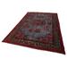 Red 78" x 119" L Area Rug - Lofy Rectangle Oyma Rectangle 6'5" X 9'11" Indoor/Outdoor Area Rug 119.0 x 78.0 x 1.0 in | 78" W X 119" L | Wayfair