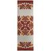 Orange 30 x 0.25 in Area Rug - BRIT RUST Outdoor Rug By Red Barrel Studio® Polyester | 30 W x 0.25 D in | Wayfair 06AB111B26D24D29BAC76480F1411798