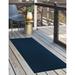 Blue 96 x 30 x 0.08 in Area Rug - The Twillery Co.® Stroup Floral Indoor/Outdoor Area Rug Polyester | 96 H x 30 W x 0.08 D in | Wayfair