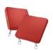 Joffrette Latitude Run® 2 - Piece Outdoor Seat Cushion Polyester in Red | 3 H x 19 W x 19 D in | Wayfair B29F5874052E4058A853D132041B9506