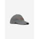 Chloé Girls Wool Logo Cap In Grey Size 58 Cm