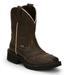 Justin Boots Mandra 8" Square Toe - Womens 5.5 Brown Boot B