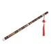 Dcenta Pluggable Handmade Bitter Bamboo Flute/Dizi Traditional Chinese Musical Woodwind Instrument in E Key for Beginner Study Level