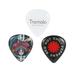 Walmeck 3Pcs Guitar Picks Musical Instrument Accessories for Electric Guitar Bass (Heavy)