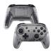 eXtremeRate Transparent Clear Faceplate Backplate Handles for Nintendo Switch Pro Controller DIY Replacement Grip Housing Shell Cover for Nintendo Switch Pro - Controller NOT Included
