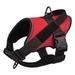 K9 Large Dog Training Harness Reflective Vest Harness Pet Traction Rope For Medium Large Dogs