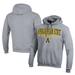 Men's Champion Gray Appalachian State Mountaineers Football Eco Powerblend Pullover Hoodie