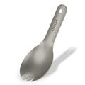 Lixada Short Handle Titanium Spork Ultralight Children Baby Spork Outdoor Camping Picnic Flatware