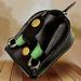 Faux Leather 2In1 Hunting Slingshot Ammo Catapult Steel Balls Bearings Bag Pouch