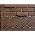 36 in. Ceramic Liner Banded Brick Firebox for Breckenridge Deluxe Fireboxes