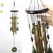 lystmrge Gifts for Loss of Mother Garden Memorial Gifts for Loss of Mother Mom Garden Gifts Wind Chimes Traditional Solid Wood Metal Wind Chime Pendant Home Garden Decoration