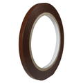 T.R.U. CVT-536 Brown Vinyl Pinstriping Dance Floor Tape: 1/4 in. wide x 36 yds. Several Colors