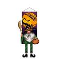 Halloween Hanging Flag Decoration Hanging Banner for Front Door Sign Halloween Decor For Outdoor Indoor Wall Windows Porch Home Yard Party 15.74 X43.3