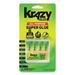 2Pack Krazy Glue Single-Use Tubes 0.07 oz Dries Clear 4/Pack (KG58248SN)