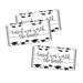 Black White Graduation Party Collection Labels Congrats Grad Tassel Hassle 10-Pack