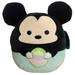 Squishmallow Official Kellytoy Disney Characters Squishy Soft Stuffed Plush Toy Animal (Mickey with Easter Egg 10 Inch)
