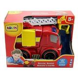 Toys R Us Bruin Revvin Rescue Friction Fire Truck Revvin Rescue