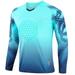 Alvivi Youth Boys Football Goalkeeper Shirts Padded Long Sleeve Goalie Soccer Jersey Sportswear Sky Blue 11-12