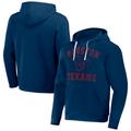 Men's NFL x Darius Rucker Collection by Fanatics Navy Houston Texans Coaches Pullover Hoodie