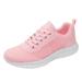 gvdentm Walking Shoes Women Womens Running Shoes Tennis Walking Fashion Sneakers Breathable Non Slip Gym Sports Pink 9