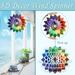 Augper Clearance Home Decor Stainless Steel Wind Spinner Worth Gifts Indoor Outdoor Garden Decoration Crafts Ornaments Multi Color Life Tree Wind Spinners