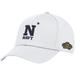 Men's Under Armour White Navy Midshipmen Special Game Blitzing Iso-Chill Adjustable Hat