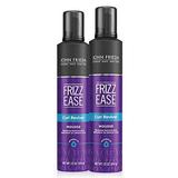 John Frieda Frizz Ease Curly Hair Reviver Mousse Enhances Curls a Soft Flexible Hold for Curly or Frizzy Hair Alcohol-Free 7.2 Ounces (Pack of 2)