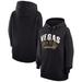 Women's G-III 4Her by Carl Banks Black Vegas Golden Knights Filigree Logo Pullover Hoodie