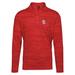 Men's Levelwear Red St. Louis Cardinals Gear Insignia 2.0 Quarter-Zip Pullover Top