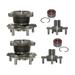 2004-2008 Nissan Maxima Wheel Hub Assembly Set - Detroit Axle