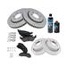 2012-2014 Ford F150 Front and Rear Brake Pad and Rotor Kit - TRQ BKA15355
