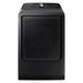 Samsung 7.4 cu. ft. Smart Electric Dryer w/ Steam Sanitize+ in Black | 45.81 H x 27 W x 30.25 D in | Wayfair DVE55CG7100VA3