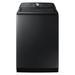 Samsung 5.5 cu. ft. Extra-Large Capacity Smart Top Load Washer w/ Super Speed Wash in Black | 45.81 H x 27.56 W x 29.43 D in | Wayfair