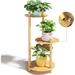 Loon Peak® Fredreich Plant Stand, Bamboo | 26.77 H x 13.78 W x 13.78 D in | Wayfair E0FFF0532442437E8EE7F7EEBACD398A