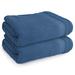 Latitude Run® Kimmberly 2 Piece 100% Cotton Bath Sheet Set 100% Cotton in Blue | Wayfair 658E453C8F54408EB38A2A6E48A14D24