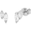 NOELANI - Ohrstecker 925er Silber Ohrringe 1 ct Damen (27.99 € / 1 ct)