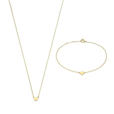 Isabel Bernard - Cadeau d'Isabel Geschenkset - 585 Gold / 14 Karat Gold Schmuck-Set Damen