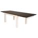 "Mariposa 64"" - 100"" Dining Height Leg Table with (2) 18"" Butterfly Leaves, Cocoa-Chalk Finish - A-America MRPCO6201"