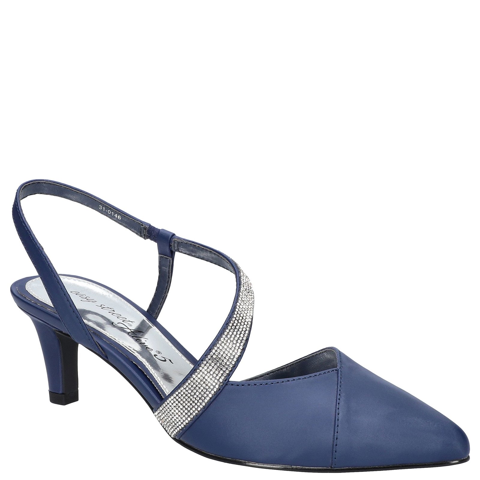 Easy Street Emerald - Womens 7 Navy Pump Medium